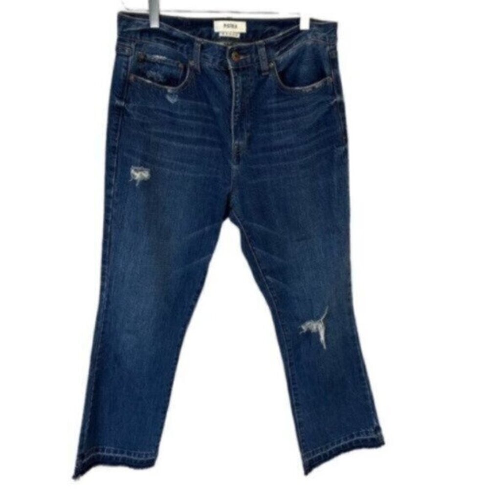 Pistola | Women's Dark Wash Denim Distressed Jeans Size 30